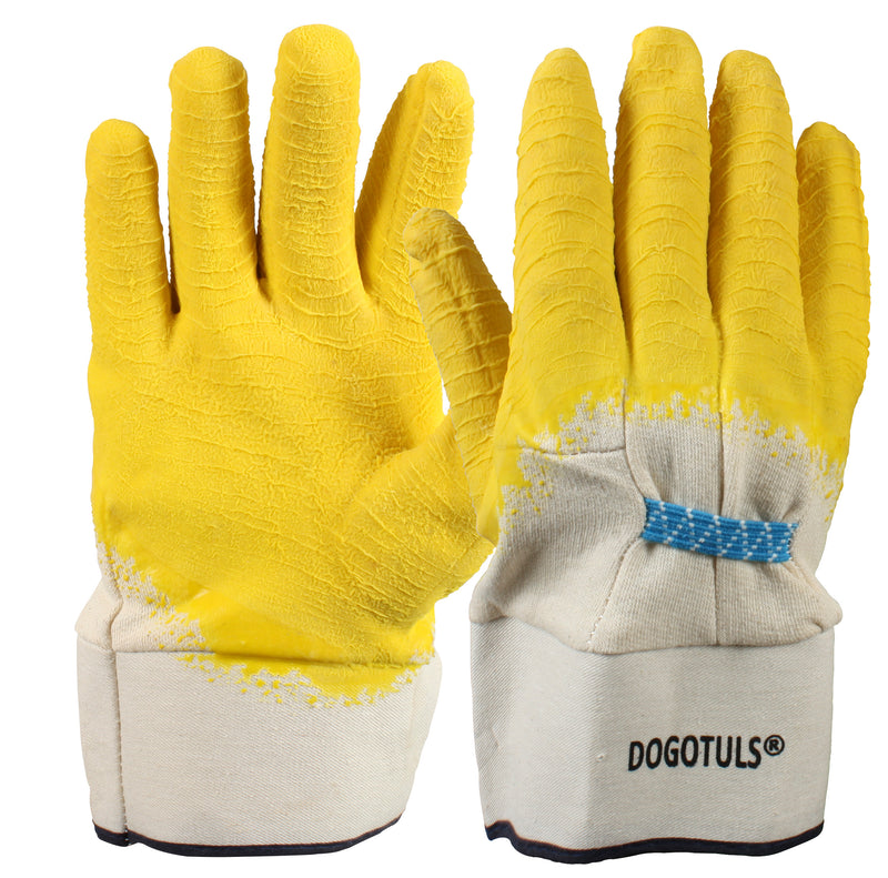 GUANTE MONSTER LONA Y LATEX AFELPADO