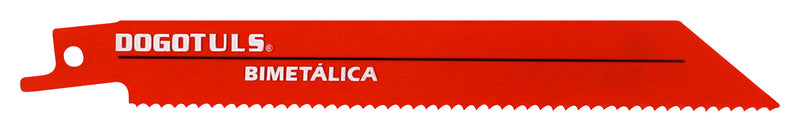 SEGUETA 6" X 18D SABLE BIMETALICA ROJA
