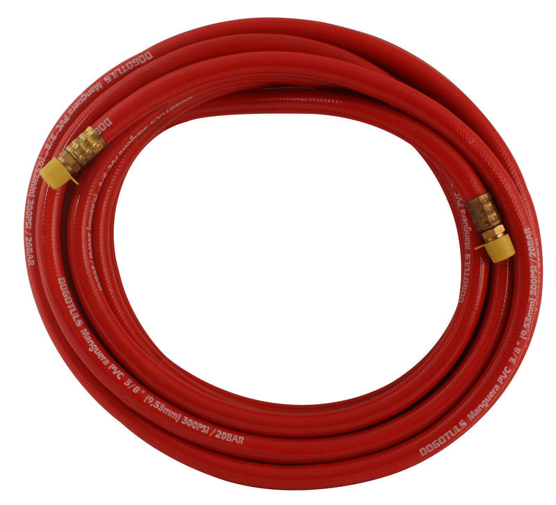 MANGUERA PVC 3/8" X 25´ NPT 1/4" 300 PSI