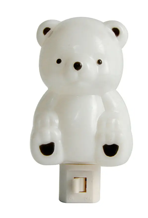 Lampara de noche figura osito 4W