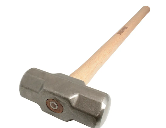 Marro octagonal mango largo madera 8lb