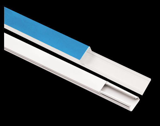 MINICANALETA ARGOS 40/2X17 TRAMO DE 2 M CON ADHESIVO