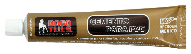 CEMENTO PVC TUBO 60 mL  REGULAR