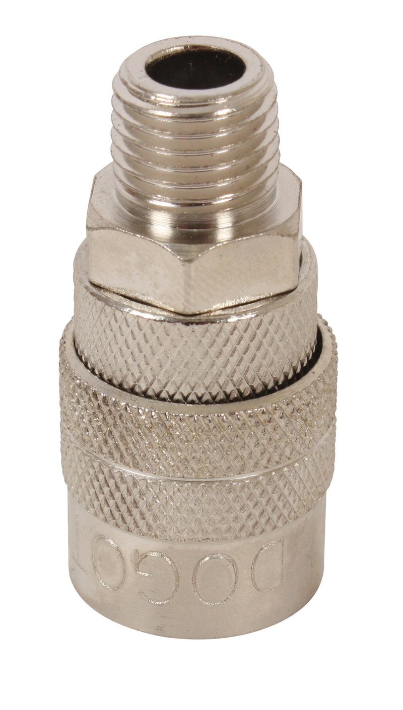 CONEXIÓN RAPIDA MACHO ACERO 1/4" NPT