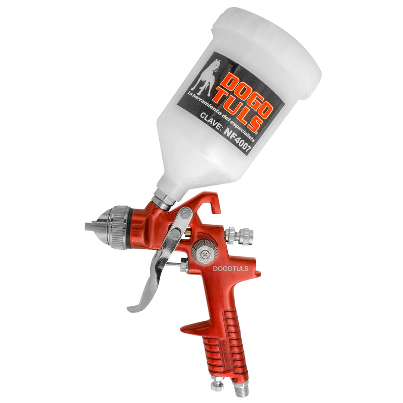 PISTOLA HVLP DE GRAVEDAD 600ML 50PSI