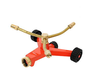 ASPERSOR DE RUEDAS CON 3 BRAZOS LATON