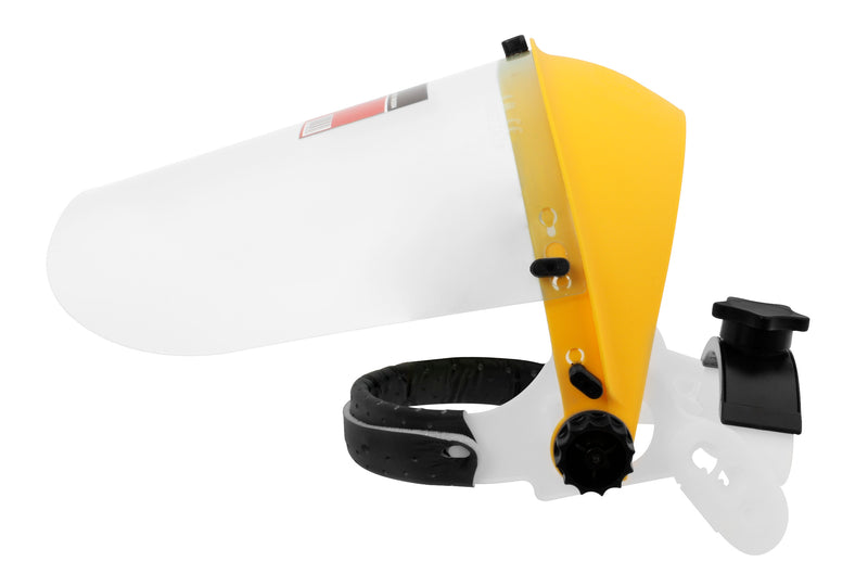 PROTECTOR FACIAL CON SUSPENSION MATRACA