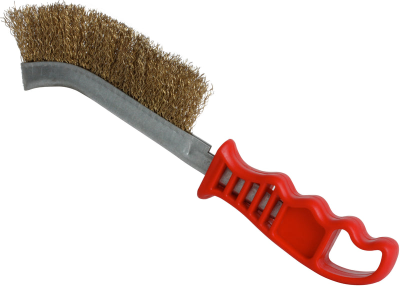 CEPILLO ALAMBRE PLASTICO 0.30mm LATON