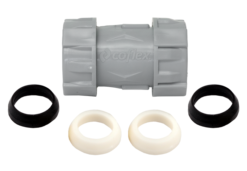 ACOPLE COMPRESION PVC 1