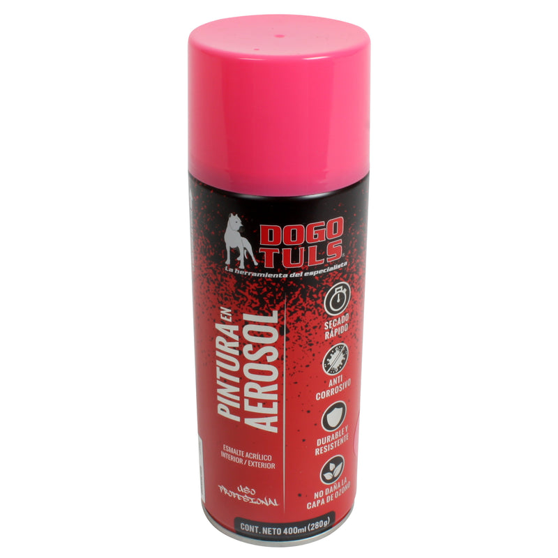 PINTURA AEROSOL BRILLANTE ROSA MEXICANO