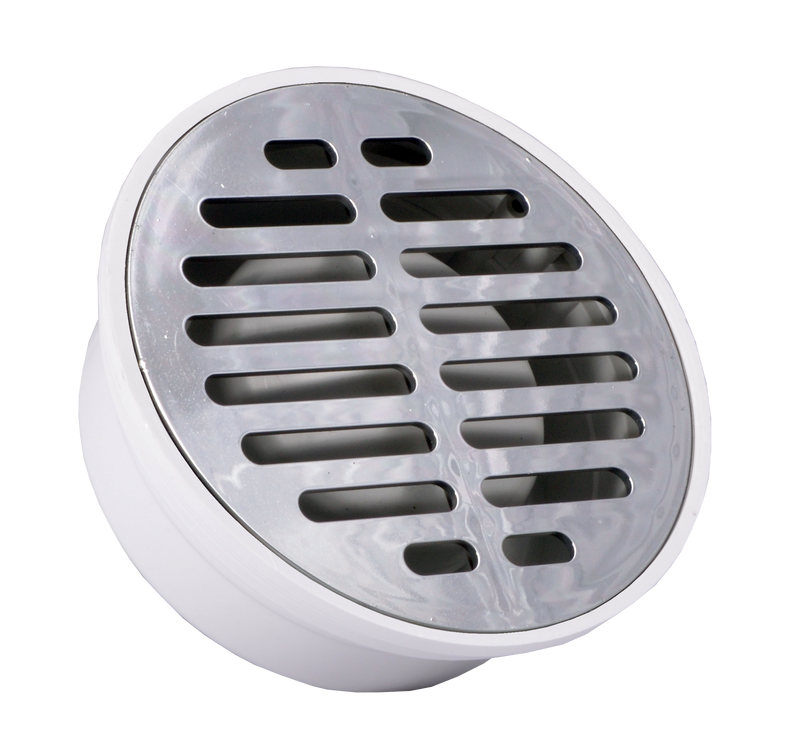 COLADERA UNIVERSAL PLASTICA CROMADA