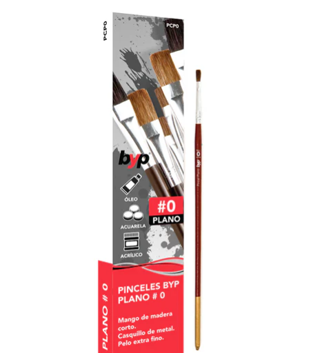 PINCEL CAMELUS PLANO # 0