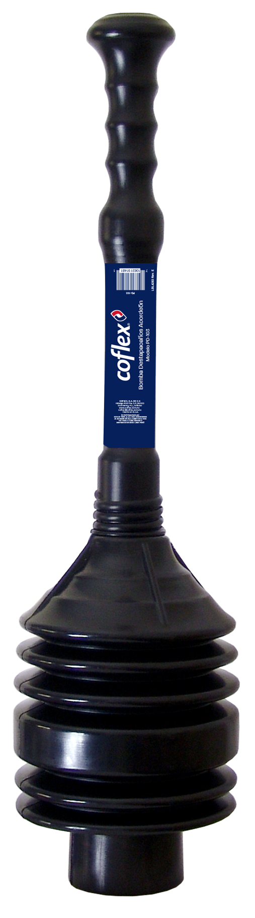 BOMBA MANUAL DESTAPACAÑOS ACORDEON