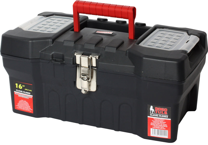 CAJA HERRAMIENTA 16" BROCHE METALICO