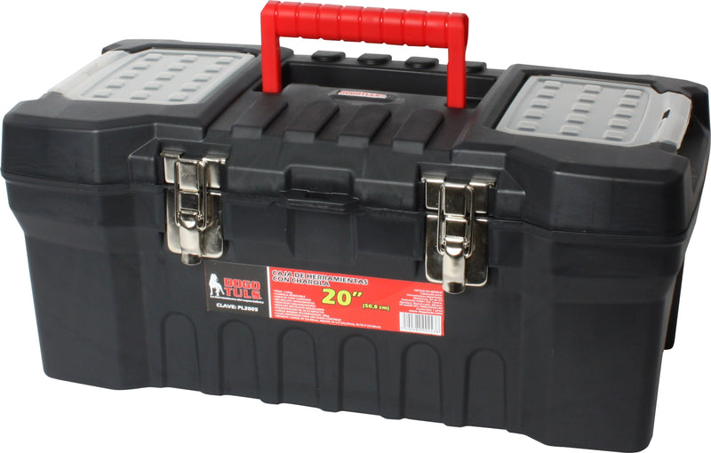 CAJA HERRAMIENTA 20" BROCHE METALICO