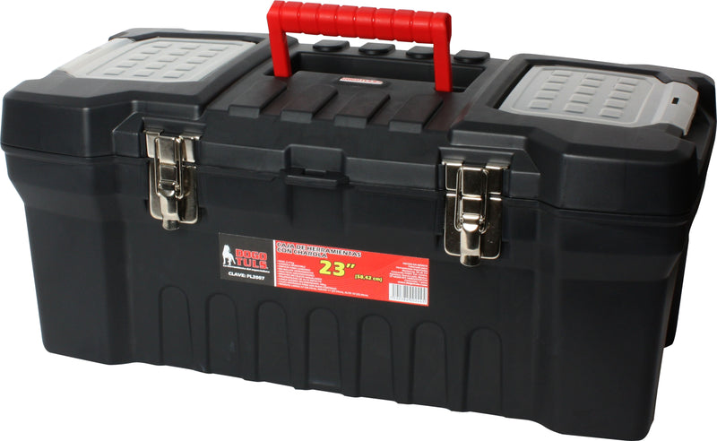 CAJA HERRAMIENTA 23" BROCHE METALICO