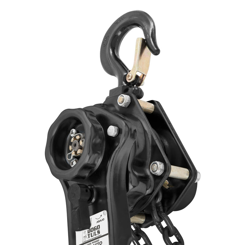 POLIPASTO PALANCA 0.75T X 1.5M NEGRO