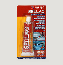 SELLADOR DE ROSCAS PRESTO SELLAC TUBO 60 ML