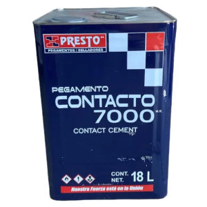LATA DE 18 LTS. PEGAMENTO CONTACTO 7000