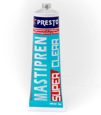 MASTIPREN SUPER CLEAR TUBO 70 GRS