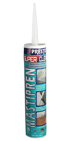 PEGAMENTO SELLADOR TRANSPARENTE MASTIPREN SUPER CLEAR 290 ML