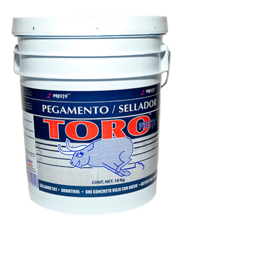 PEGAMENTO BLANCO SELLADOR 5X1 TORO CUBETA 18KGS