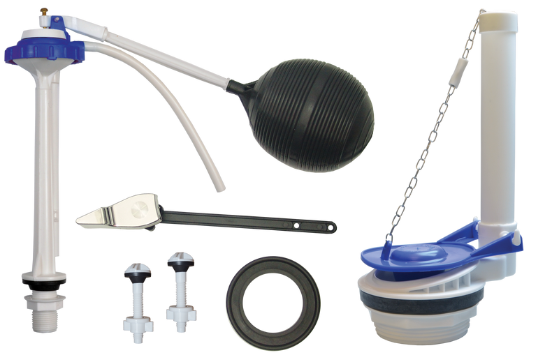 JUEGO CLASICO DE REPARACION PARA TANQUE DE SANITARIO 3