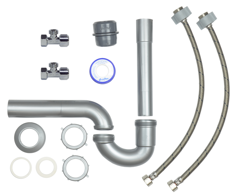 PAQUETE INSTALACION LAVABO T. GALV SIN CONT