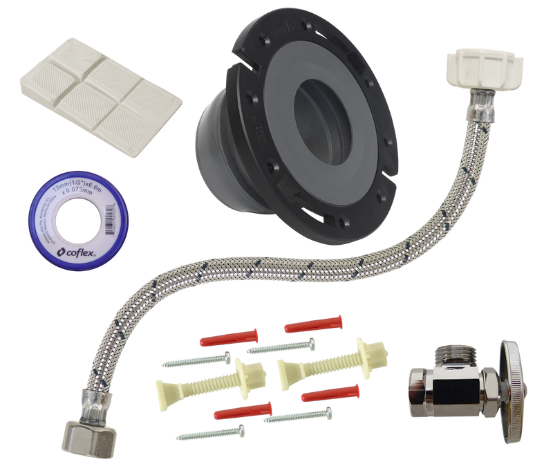 PAQ INSTALACION SANITARIO CON BRIDA