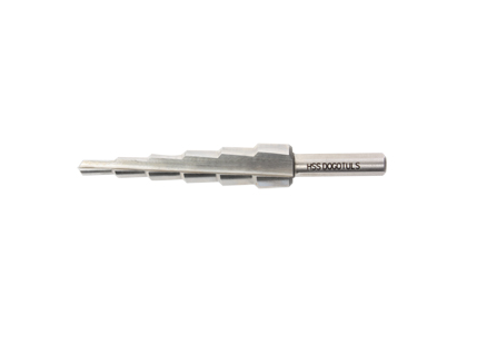 BROCA ESCALONADA M2 1/8"-1/2" ZN 1/4"