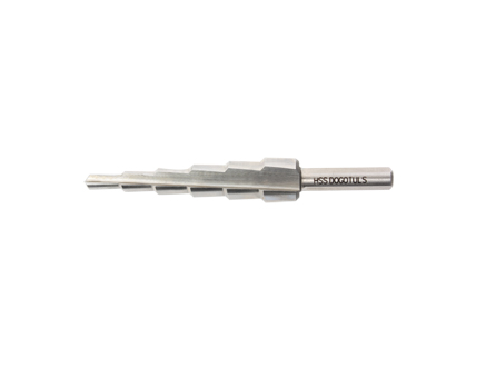 BROCA ESCALONADA M2 3/16"-1/2" ZN 1/4"