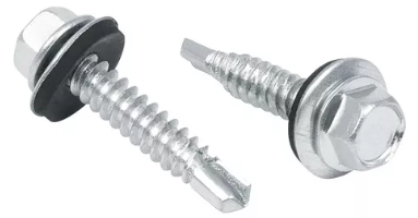 PIJA CABEZA HEX PUNTA DE BROCA S/A 1/4X2