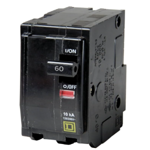 INTERRUPTOR TERMOMAGNETICO QO 2P. 60 A.