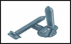 PIJA PARA LAMINA HEX RANURADA PUNTA AB GALV 10X1