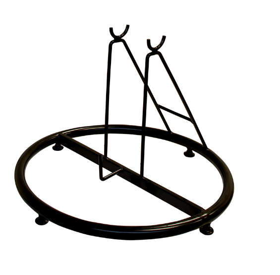 Exhibidor de piso para carretilla 50x40cm