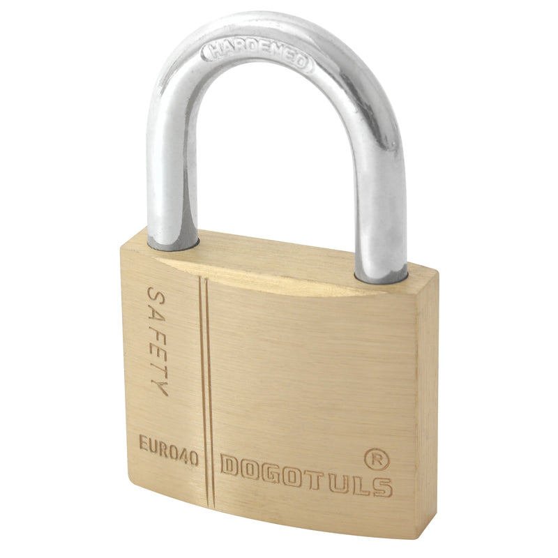 CANDADO DE LATON 40MM GANCHO CORTO