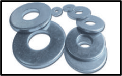 ARANDELA RONDANA PLANA GALV KG 1/4 (Se vende por kilo)