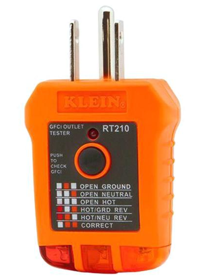 PROBADOR DE POLARIDAD CON GFCI