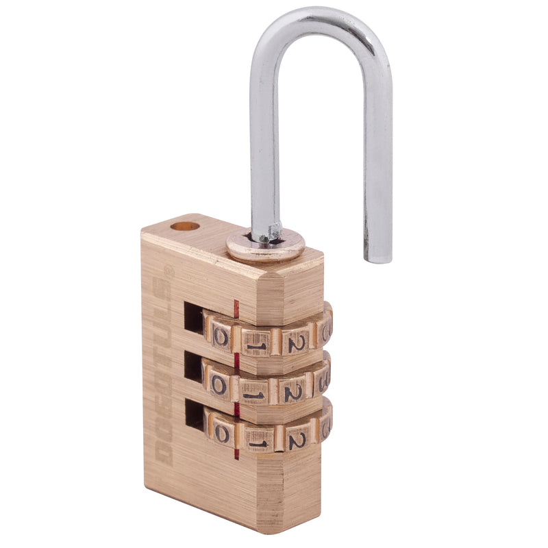 CANDADO COMBINACION 20MM ZINC 3 DIGITOS