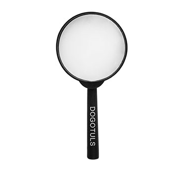 LUPA CON MANGO Y ARO PLASTICO 60MM 6 X