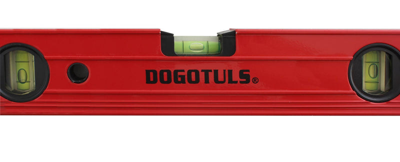 NIVEL DE ALUMINIO ROJO 18" 3 GOTAS