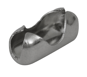 CONECTOR CADENA BOLA #6 3.2 NIQUEL 100pz (Se vende por pieza)