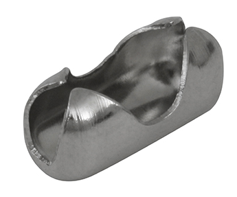 CONECTOR CADENA BOLA #10 4.5NIQUEL 100pz (Se vende por pieza)