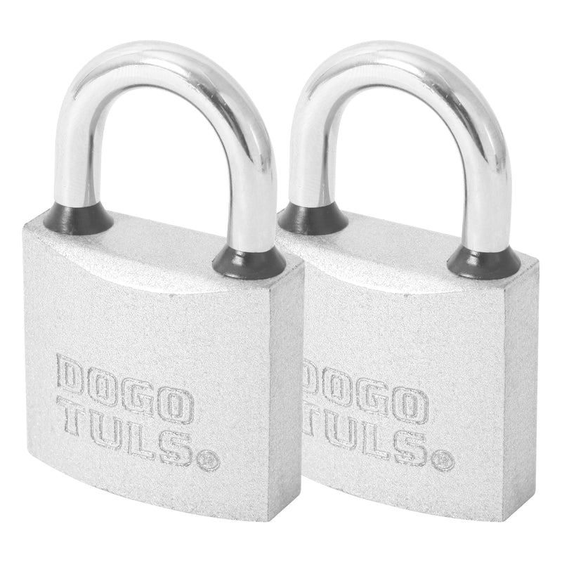 CANDADO JGO 2PZ HIERRO 38MM GANCHO CORTO