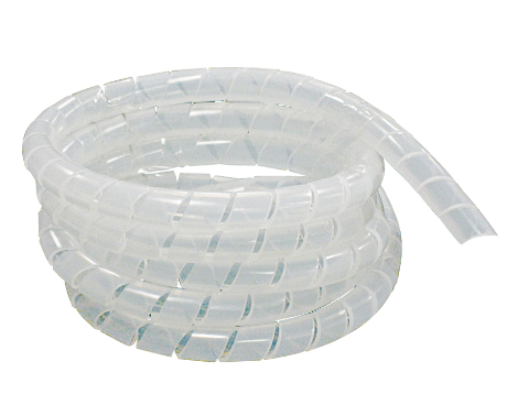 ESPIRAL DE 12 mm TRANSPARENTE 10 MTS