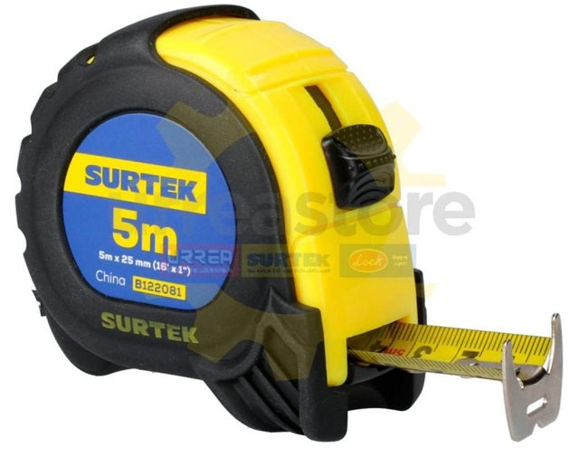 Flexometro anti-impacto 5m x 1" Surtek
