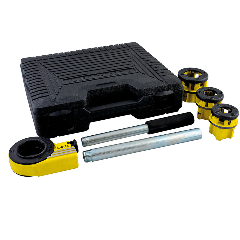 Juego 4pz Tarraja para tubo peines 1/2" a 1"