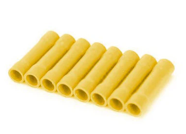 CONECTOR A TOPE AMARILLO 25 PZAS