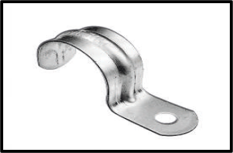 ABRAZADERA UÑA GALV 1 1/4 CONDUIT SC-126 32MM