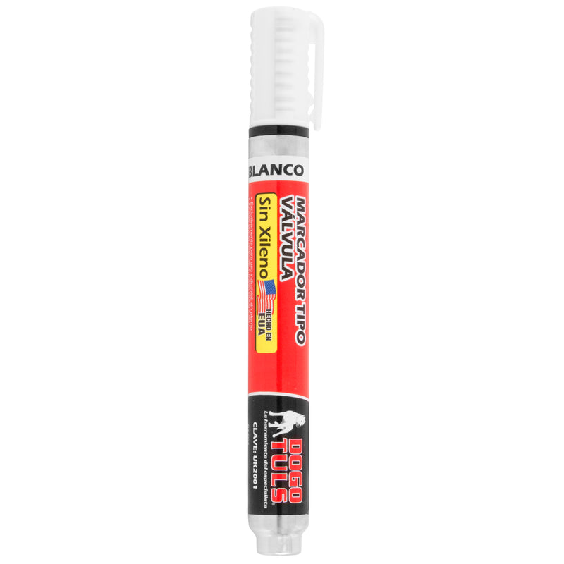 MARCADOR DE VALVULA PINTURA LIQUIDA BLANCO DOGOTULS